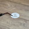 VOID nyomot hagyó biztonsági matrica 20x10 mm ovális, matt fehér