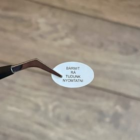 VOID-Sicherheitsetikett, 10 mm rund, matt silber