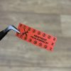 NON VOID 6 Year (2026-2031) Review Security Sticker 45x15 mm, Red