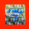 Original/Genuine 30×30 mm Hologram Aufkleber Blau mit Individuellem Druck