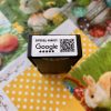 Értékelésgyűjtő matrica 50x25 mm, fehér
