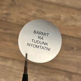   VOID nyomot hagyó biztonsági matrica 50 mm kör, matt ezüst