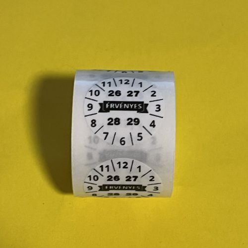 VOID Sicherheitsaufkleber 30 mm rund, weiß, für 4 Jahre (2025-2028)