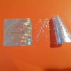 Original/Genuine 30×30 mm Hologram Sticker Glossy Gold CUSTOM Printing