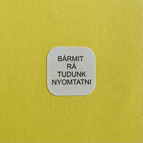 VOID nyomot hagyó biztonsági matrica 20x20 mm, matt fehér