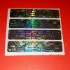 GVCO Security Hologram Sticker 50x10 mm