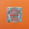 Original/Genuine 30×30 mm hologram sticker with custom red printing