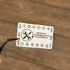 Destruktív 6 Year (2026-2031) Electrical Safety Sticker 50x32 mm, White