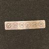 5-Year (2026-2030) Review Hologram Sticker 50x10 mm