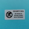 "SECURITY SEAL" VOID hinterlassende Sicherheitsaufkleber 50x25 mm, weiß