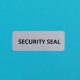 200 db "SECURITY SEAL" pepita nyomot hagyó biztonsági matrica 40x15 mm, matt ezüst