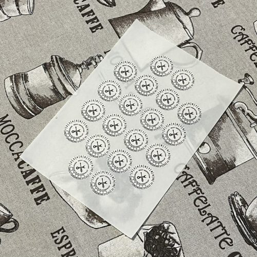 VOID nyomot hagyó 6 éves (2025-2030-HÓNAPOK-NAPOK) felülvizsgálati biztonsági matrica 30 mm kör, fehér