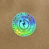 Hologramos vinyl 6 éves (2027-2032) VDE felülvizsgálati matrica 30 mm kör