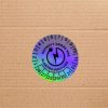 Hologramos vinyl 6 éves (2026-2031) VDE felülvizsgálati matrica 30 mm kör