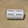 "WARRANTY VOID IF REMOVED" Destructive Security Sticker 20x10 mm, White