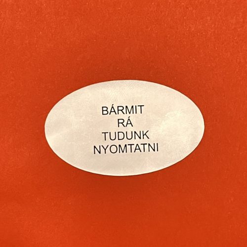 VOID Sicherheitsaufkleber 50x30 mm, oval, matt silber