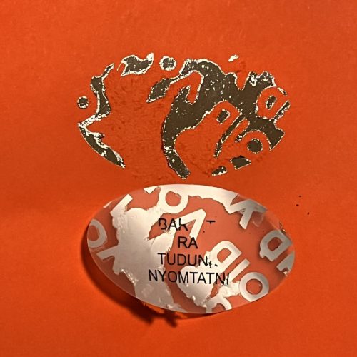 VOID Sicherheitsaufkleber 50x30 mm, oval, matt silber