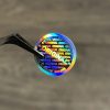 Original/Authentic/Genuine 20 mm Circle Hologram Sticker