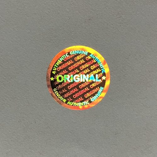Original/Authentic/Genuine 20 mm Circle Hologram Sticker