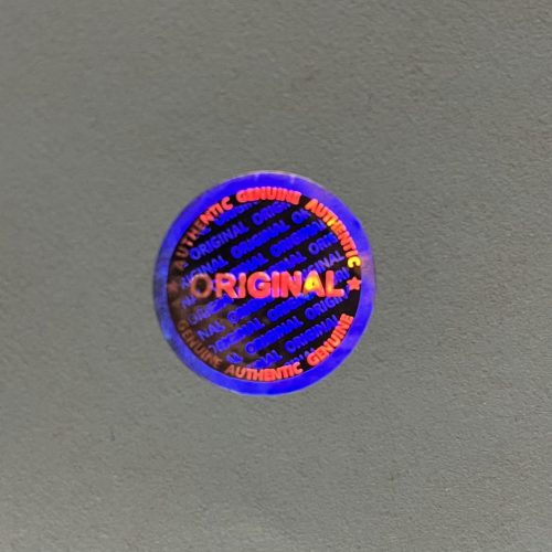 Original/Authentic/Genuine 20 mm Circle Hologram Sticker