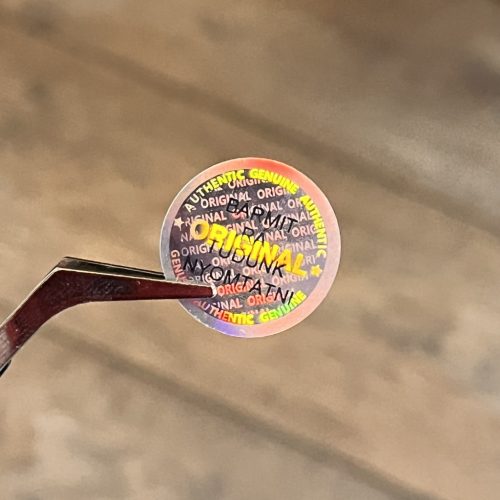 Original/Authentic/Genuine 20 mm Circle Hologram Sticker