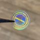 "ORIGINAL 2" Hologram Sticker 20 mm Circle, Transparent (49 pcs)