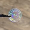 "ORIGINAL 2" Hologram Sticker 20 mm Circle, Transparent (49 pcs)