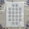 VOID Traceable 6-Year (2025-2030) Electrical Safety Inspection Sticker 30mm Round, White