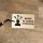 Destructive Security Sticker 50x32 mm, Black with CUSTOM Printing, White