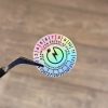 Hologramos Vinyl 6 Jahre (2026–2031) Elektrosicherheitsaufkleber 30 mm rund