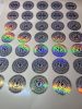 Hologramos Vinyl 6 Jahre (2026–2031) Elektrosicherheitsaufkleber 30 mm rund