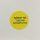 VOID nyomot hagyó 30 mm kör biztonsági matrica fekete EGYEDI nyomtatással, sárga