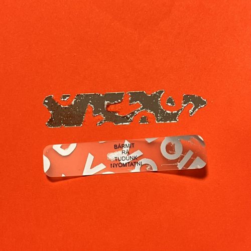 VOID-Sicherheitsaufkleber 50x10 mm, matt silber