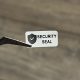 "SECURITY SEAL" destructive security sticker 20x10 mm, white