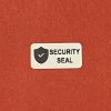 "SECURITY SEAL" destructive security sticker 20x10 mm, white