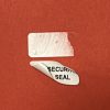 "SECURITY SEAL" destructive security sticker 20x10 mm, white